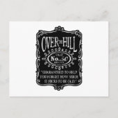 オーバーザヒル50誕生日 ポストカード (正面)