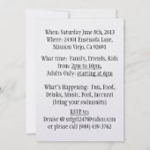 オーバーザヒル ダートバイクライダー CSTM 招待状 (裏面)