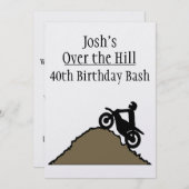 オーバーザヒル ダートバイクライダー CSTM 招待状 (正面/裏面)