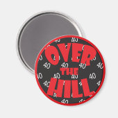 オーバーザヒル"40"誕生日 マグネット (正面/裏面)