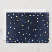 オーバーザムーンエレファントベビーシャワーサンキューカード サンキューカード (裏面)