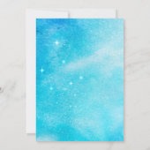 オーバーザムーンスターリーナイトベビーシャワー招待状 招待状 (裏面)