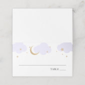 オーバーザムーンパープルベビー名座席表 プレイスカード (外部開封)