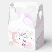 オーバーザムーンビューティフルパステル子供の誕生日 フェイバーボックス (オープン)