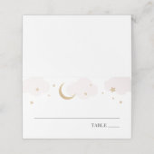 オーバーザムーンピンクベビー名座席表 プレイスカード (外部開封)