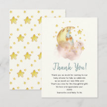 オーバーザムーンフラットサンキューカード