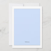 オーバーザムーンベビーシャワー招待状 招待状 (裏面)