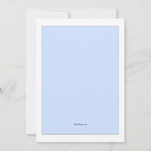 オーバーザムーンベビーシャワー招待状 招待状 (裏面)