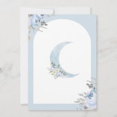 オーバーザムーンベビーシャワー招待状 招待状 (裏面)