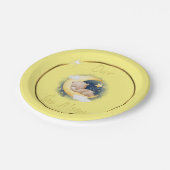 オーバーザムーンベビーシャワー紙プレート ペーパープレート (アングル)