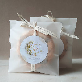 オーバーザムーンボホ金ゴールドダスト&クラウドクラシックルーン ラウンドシール