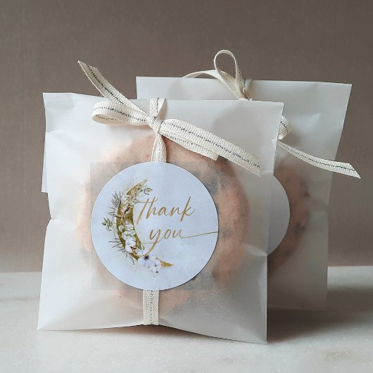 オーバーザムーンボホ金ゴールドダスト&クラウドクラシックルーン ラウンドシール