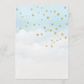 オーバーザムーンボーイブルーベビーシャワー招待状 プログラム (裏面)