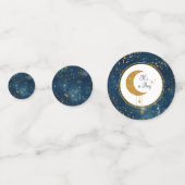 オーバーザムーン宇宙テーマベビーシャワー コンフェッティ (正面)