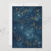 オーバーザムーン宇宙テーマベビーシャワー 招待状 (裏面)