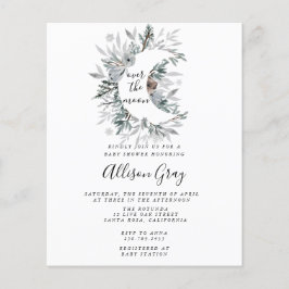 『オーバーザムーン・ベビー・シャワー』 予算チラシ| チラシ