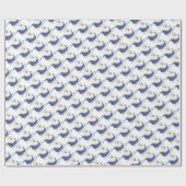 オーバーザリバークリームチャウラッピング紙 ラッピングペーパー (フラット)