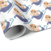 オーバーザリバーレッドチャウ包装紙 ラッピングペーパー (ロールコーナー)