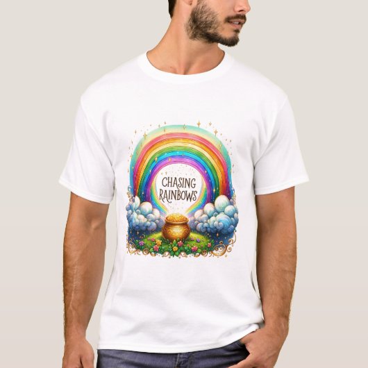 オーバーザレインボーお洒落 – トレジャー狩り Tシャツ (正面)