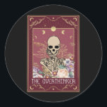 オーバーシンおもしろいカータロットカードスケルトン魔女Ae ラウンドシール<br><div class="desc">The-Loversタロットカードタロット、神秘的なデザイン、オカルトやゴシックのアートワークを愛するすべての人のためのギフト。このゴシックザ・ラバーズタロットカード素晴らしは、魔女、異教徒、魔術愛好家のためのバレンタインデーまたはハロウィーンギフトである。タロットカードゴシックパンクエモまたは誕生日プレゼントまたはクリスマスプレゼントを作素晴らしるサタンのシャツ。マカーブルデザインあなたのもしバレンタイン彼らは魔法、サイキック、タロットのすべての事を愛してい読る</div>