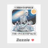 オーバーシンカー骨格名前をカスタムするビニル シール (シート)