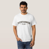 オーバーシンカー クラブ ヴィンテージ タイポグラフィー Tシャツ (正面フル)