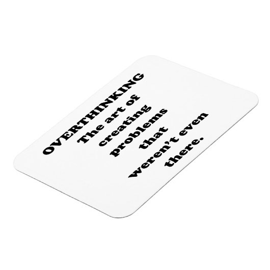 オーバーシンキングの技術 – Officeおもしろい Mous マグネット (左側)