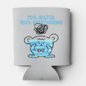 オーバーシンキングベアクーラーボックス- 70%水 缶クーラー (裏面)