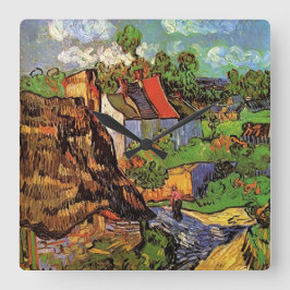 オーバースの家、ファインアート：ヴィンセント·ヴァン·ゴッホ スクエア壁時計