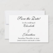 オーバースの教会ヴィンセント・ヴァン・ゴッホ結婚ズ セーブザデート (裏面)