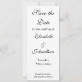 オーバースの教会ヴィンセント・ヴァン・ゴッホ結婚ズ セーブザデート (裏面)