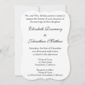 オーバースの教会ヴィンセント・ヴァン・ゴッホ結婚ズ 招待状 (裏面)