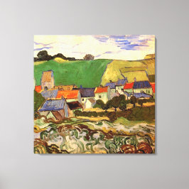 オーバーズビンセント・ヴァン・ゴッホの眺め。 キャンバスプリント