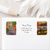 オーバーズビンセント・ヴァン・ゴッホの眺め。 ラベル (インサイチュ)