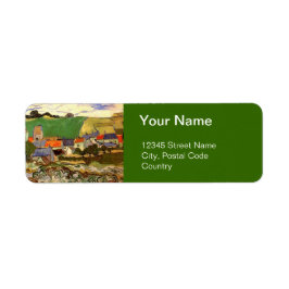 オーバーズビンセント・ヴァン・ゴッホの眺め。 ラベル