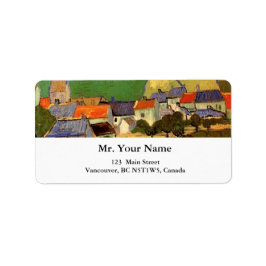 オーバーズビンセント・ヴァン・ゴッホの眺め。 ラベル