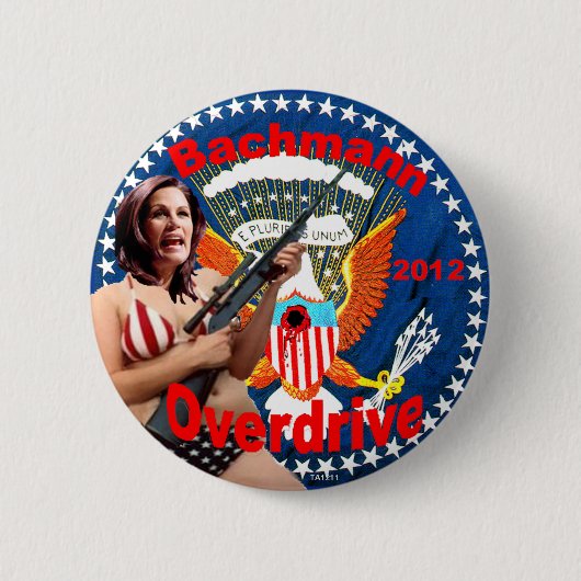 オーバードライブ-ボタン 缶バッジ (正面)