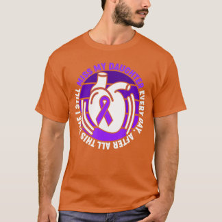 オーバードーズ啓発パープルリボンTシャツ Miss Daught Tシャツ