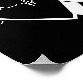 オーバードーズ啓発月間 ハート 紫のリボン サポート ポスター (角)