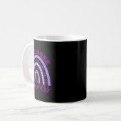 オーバードーズ啓発月間 レインボー コーヒーマグカップ (正面左)