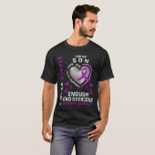 オーバードーズ啓発Tシャツ 紫は私の Tシャツ (正面フル)
