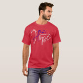 オーバードーズ希望紫色のリボン啓発中毒回復 Tシャツ (正面フル)