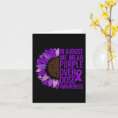 オーバードーズ認識度ひまわり威厳があるインウェ衣服プル カード (黄色い花)