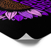 オーバードーズ認識度ひまわり威厳があるインウェ衣服プル ポスター (角)