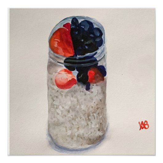 オーバーナイト麦 ポスター (正面)