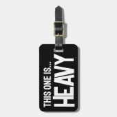 オーバーパおもしろいッカーの荷物タグ ラゲッジタグ (正面縦)