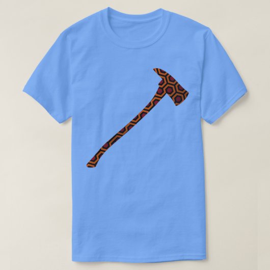 オーバービューホテルアックスプリント Tシャツ (デザイン正面)