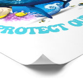 オーバーフィッシングロゴポスター ポスター (角)