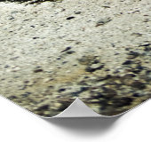 オーバーフローしたポットプリント ポスター (角)