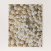 オーバーヘッドビューコテージチーズ ジグソーパズル (縦)